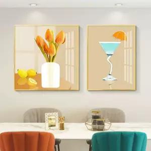 카페 명화 포스터 미니멀 벽걸이 식당 벽장식 개업선물