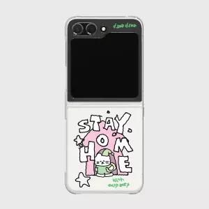 어프어프 스테이 홈 치치(Z플립-클리어하드) - MULTI113225