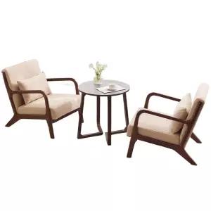 거실 북카페 발코니 테이 암체어 업소용 세트 부부 베란다 2인 인테리어 안