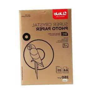 A4 포토 인화지 20매 260g 광택 번짐없는 출력 코팅지