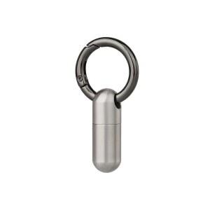 티타늄 영양제통 2개입 약통 보관함 보관 약병 약품 키링 약소분통 휴대용 정리함 오전