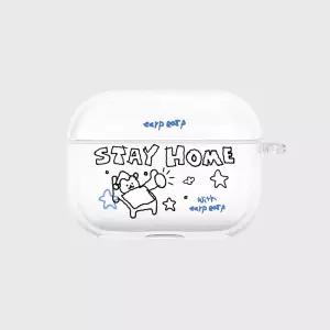 어프어프 스테이 홈 코비(에어팟프로-클리어하드) - MULTI113305