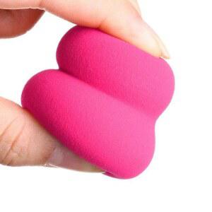 말랑말랑한 에그 건습 겸용 호리병 면 스펀지 퍼프 메이크업 볼은 핑크에그 안 먹어