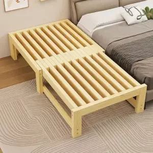 접이식 침대프레임 자취방 나무 원룸 평상 저상형 베드