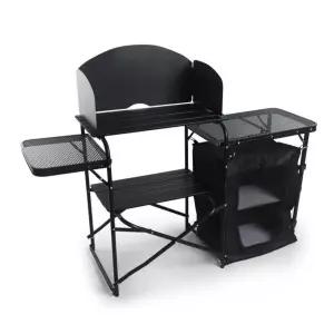 캠핑 키친테이블 접이식 키친 알루미늄 테이블 쉘프