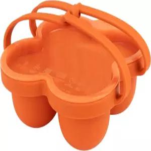 AROMA 실리콘 바이트 몰드 및 수납 뚜껑과 손잡이가 있는 미니 머핀 트레이(8컵 디지털 밥솥 액세서리)