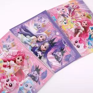 캐릭터 스케치북 6개입 미술 준비물 그림 노트 단체 선물 세트