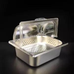 스테인리스 반찬통 신선 보관 식재료 트레이 저온