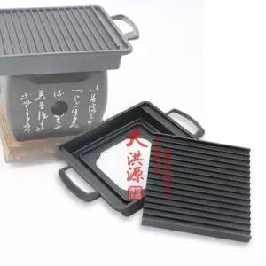 미니화덕 일본식 미니화로팬 1인 화로구이 주물그릴 소형불판