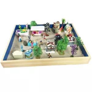 모래 테이블 촉감놀이 창의력 도구 아트 학습 유치원