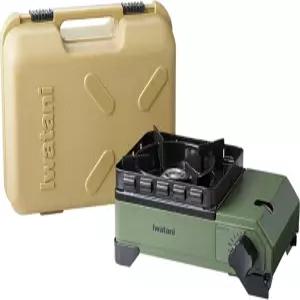 이와타니 바디 강판 카세트 스토브 터프 마루 주니어 일본산 더치 오븐 올리브