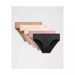 룰루레몬 lululemon LULULEMON 인비지웨어 미드라이즈 비키니 언더웨어 *5팩 BTMC LW9DEOS-074407 458234