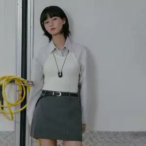 LAP  (SET-하의)미니 치마 바지 AS1WP265_DG