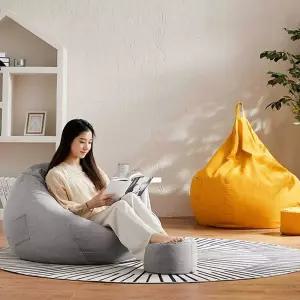 빈백 쿠션 소파 에어 스툴 편한 1인 대형 빈백소파 쿠션소파