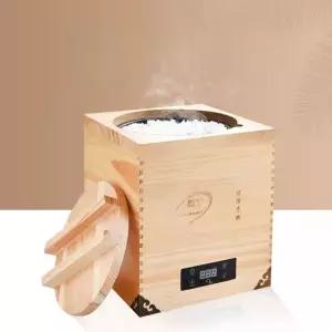 초밥 보온통 나무밥통 대용량 일본식 1.6리터 횟집 전문가용 식힘통 세트 스