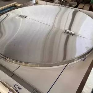 대형 가마솥 뚜껑 스텐덮개 오프닝 더블 특두께 80cm 무쇠솥 아궁이 스테인