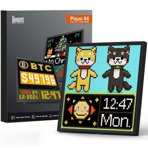 디붐 픽수 64 WIFI 픽셀 디지털 제어 클라우드 프레임 포함 장식 기능 게임룸 APP