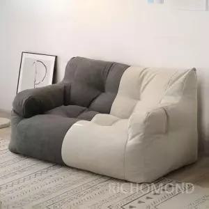 2인용 빈백 소파 쿠션 원룸 좌식 쇼파 2인