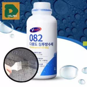 누수방지 침투방수제 투명 포함 건물용 외벽 처리 옥상 접착 다용도 시공 욕실 붓 방수액 강력한 방수 간편