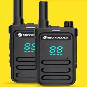 고성능 소형 디지털 캠핑 업무용 10km 통신거리 경량 등산용 무전기 건설현