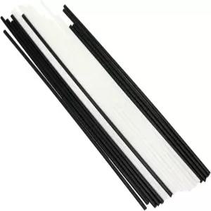 Geesatis 1.5mm 기타 베이스 사이드 도트 프렛보드 지판 포지션 마커 (기타/브라스/우쿨렐레용) 블랙 10개