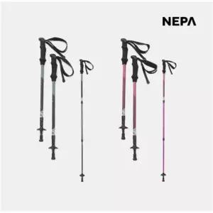 [네파](신세계 사우스시티)남녀공용 에어론핏 3단 두랄루민 등산 쌍스틱 7MC9002