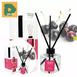 달콤한 블랙체리 24p 음식 감동디퓨저 실내방향제 과일 주방 발향 냄새 대용량 거실 진한 향 디퓨저 170ml