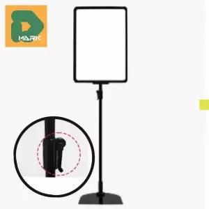 매장홍보 POP스탠드 A4 가격표 거치대 안내판 높이 거치대 광고판 게시판 홍보용 매장용 거치대 스탠드