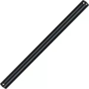 천장 선풍기용 18인치 다운로드 공기 흐름 개선을 위한 매트 블랙 나사 없는 연장봉의 다이아 1.02인치 팬