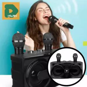 홈무대 노래방기계 무선노래방 행사용 앰프스피커 블루투스 가정용노래방 스피커 파티용 듀얼마이크 스피