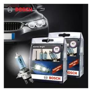 기타 보쉬 스포텍 전구 H7 / 차량 전조등 라이트 조명 시야