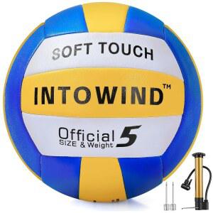 인투윈드 배구 비치 발리볼 터치 사이즈 파크 훈련 소프트 실내 경기 공식 야외