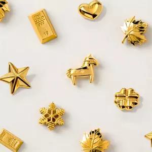 [한국금다이아몬드] 순금 미니 골드바 금테크 선물 콩알금 24K 1g 8종