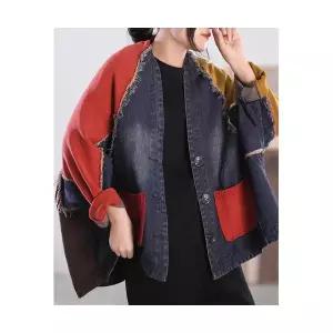 포뇨 여성 올봄 오버사이즈 워싱 니트 트리밍 가디건 OPH1