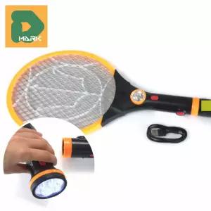 강력한 전기모기채 가정용 파리채 안전한 랜턴겸용 USB충전 캠핑용 퇴치 야외용 여름용 충전식모기채 모기