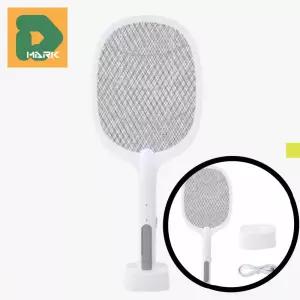 강력한 전기모기채 퇴치기 해충 여름 필수템 안전망 조작 모기사냥 탑재 원버튼 가정용 캠핑용 LED트랩