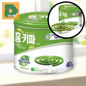 자연의 모기향 40p 해충 나츄럴 필수품 캠핑 퇴치 낚시 구성 식물유래 대용량 코일 가정용 허브향 야외