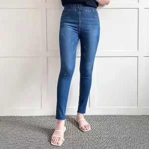 [하프클럽/]빅사이즈 603 데일리스판구제스키니진 DLOP494