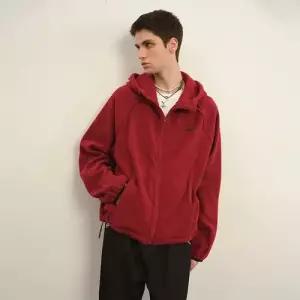 호크아이 남성 가을 캐주얼 카디건 플리스 간절기 스트링 커플 데일리룩 후드 집업 KUK3