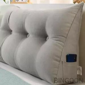 빈군 침대 삼각 등받이쿠션 포근한삼각베개 침실용등받이베개