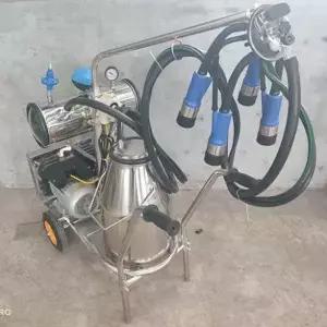프리미엄 젖소 이동식 착유기 염소 추출기 우유짜는기계 단손 피스톤기