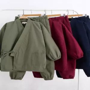 삼베옷 남자겨울계량한복 마고자 레드 개량한복 두루마기