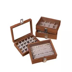 프리미엄 골드바 보관함 케이스 장식함 금보관함 소 12칸 상자