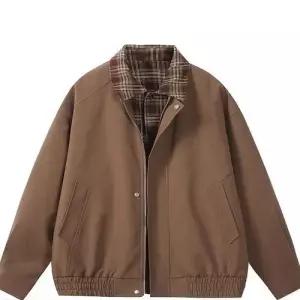 남사친 봄 빈티지 페이크 투피스 칼라 체크 재킷 코트 MODU1