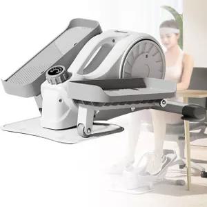 엘립틱 페달 트레이너 LCD 디스플레이 장착된 책상 아래 풀 기능 크로스 홈 오피스용 조용한 휴대용 머신