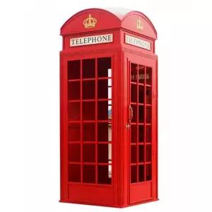 전화부스 박스 장식 레트로조형물 촬영장 인테리어 조형물