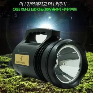 손전등 강력밝기 LED 충전식 랜턴 후레쉬 서치라이트
