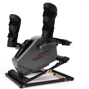 시니어 물리 재활 피트니스 사이클을 위한 Sywlxkq 휴대용 페달 트레이너 자전거 팔/다리 운동용 고정식