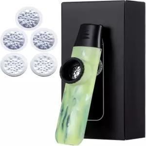 카주 옥 스타일 조절 가능한 음색 전문가용 악기 플루트 다이어프램 5개 포함 음악 애호가 파티 게임에