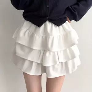 지스캇 3단캉캉 플레어 미니 A라인 밴딩 러블리 속바지 치마 스커트